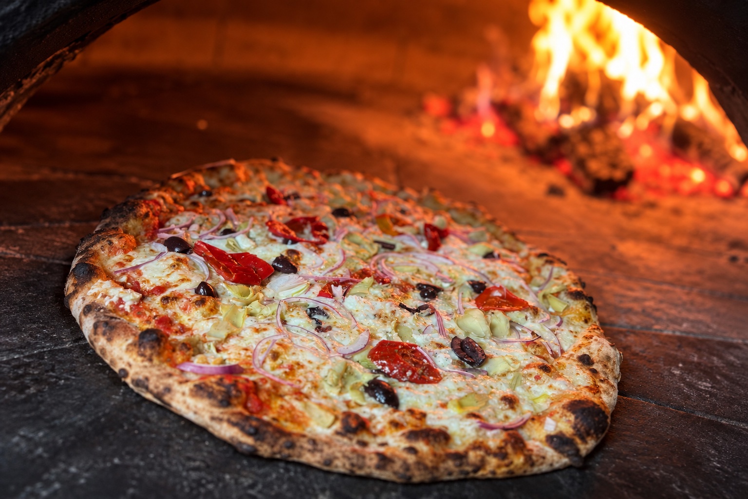 Kalamata Olive Pizza