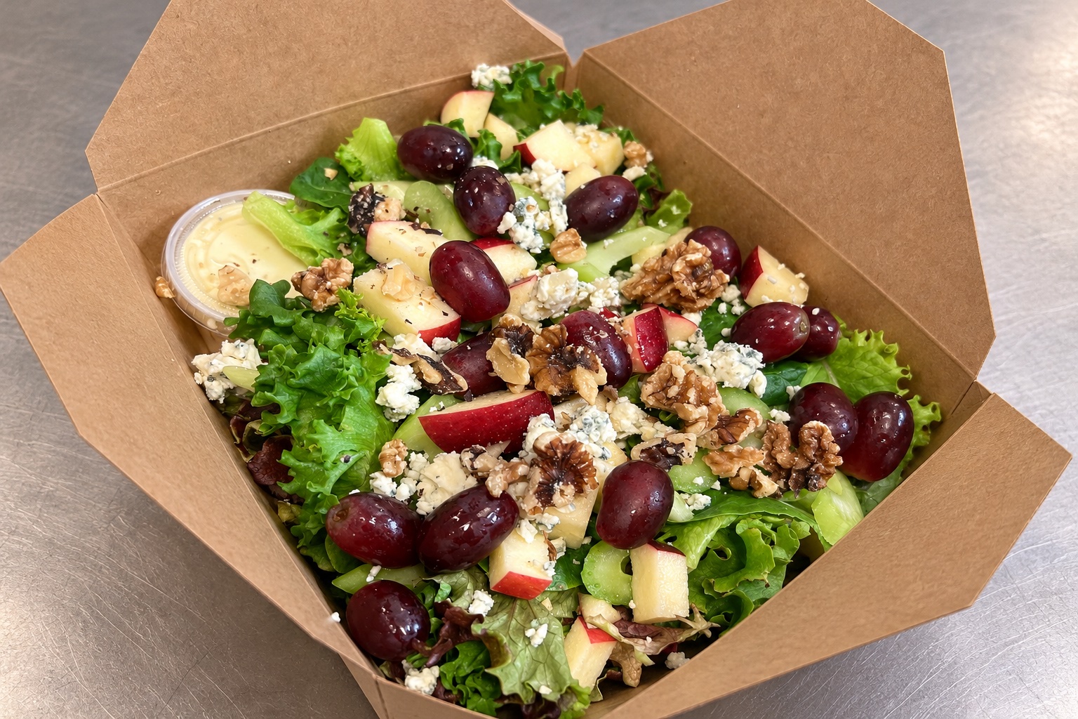 Waldorf Salad in a to-go container